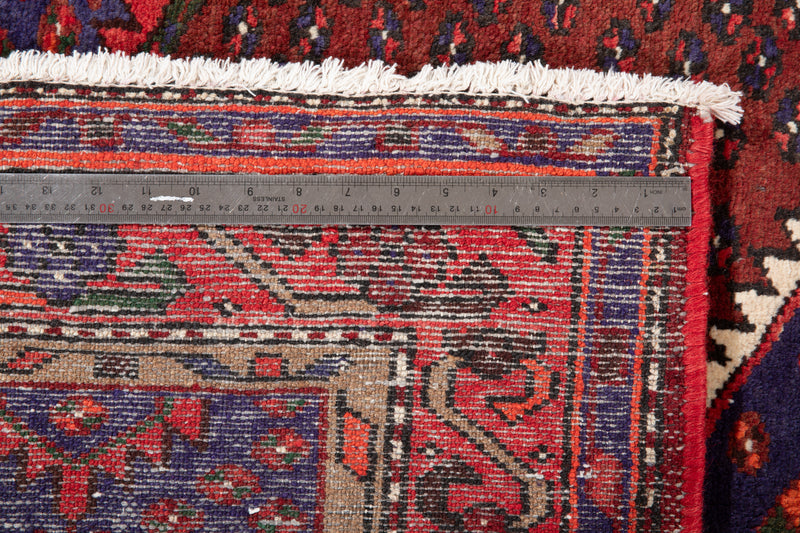 7' 6" x 4' 3" Excellent Hand-Knotted Vintage Tribal Rug - Yasi & Fara 