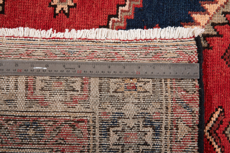 6' 3" x 4' Excellent Hand-Knotted Vintage Tribal Rug - Yasi & Fara 