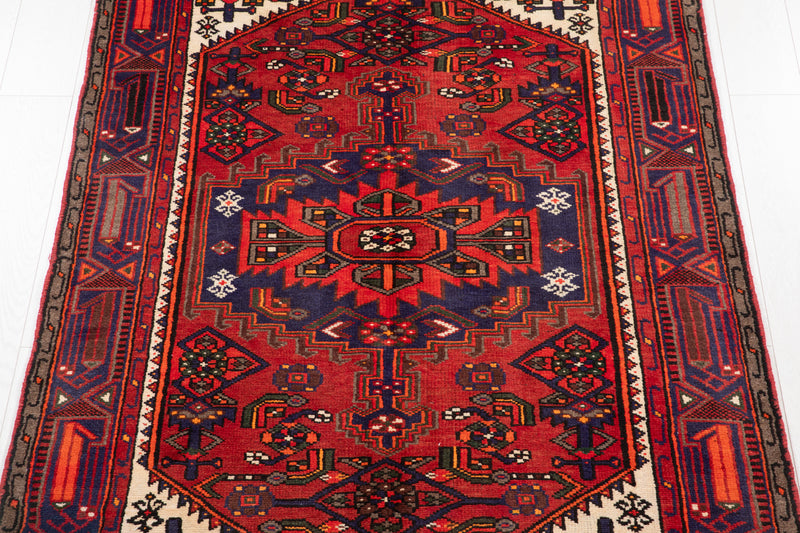 6' 6" x 4' 2" Excellent Hand-Knotted Vintage Tribal Rug - Yasi & Fara 
