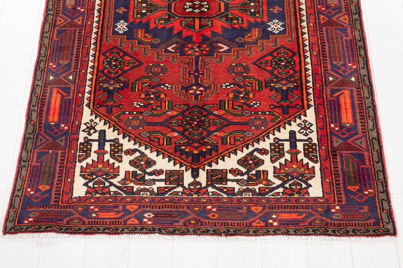 6' 6" x 4' 2" Excellent Hand-Knotted Vintage Tribal Rug - Yasi & Fara 