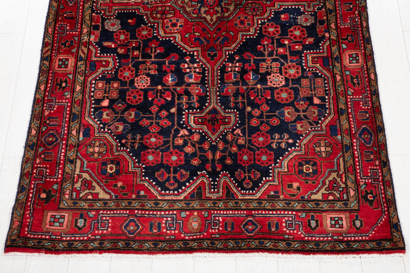 7' 6" x 4' 6" Excellent Hand-Knotted Antique Tribal Rug