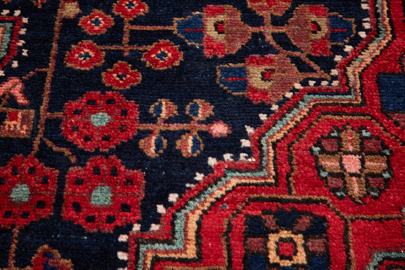7' 6" x 4' 6" Excellent Hand-Knotted Antique Tribal Rug