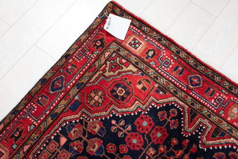 7' 6" x 4' 6" Excellent Hand-Knotted Antique Tribal Rug