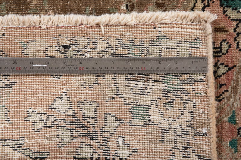 7' 6" x 4' 2" Excellent Hand-Knotted Distressed Faded Area Rug