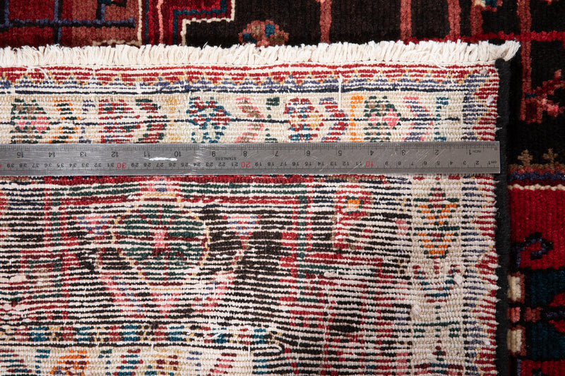 11' x 5' 5" Excellent Hand-Knotted Vintage Tribal Rug