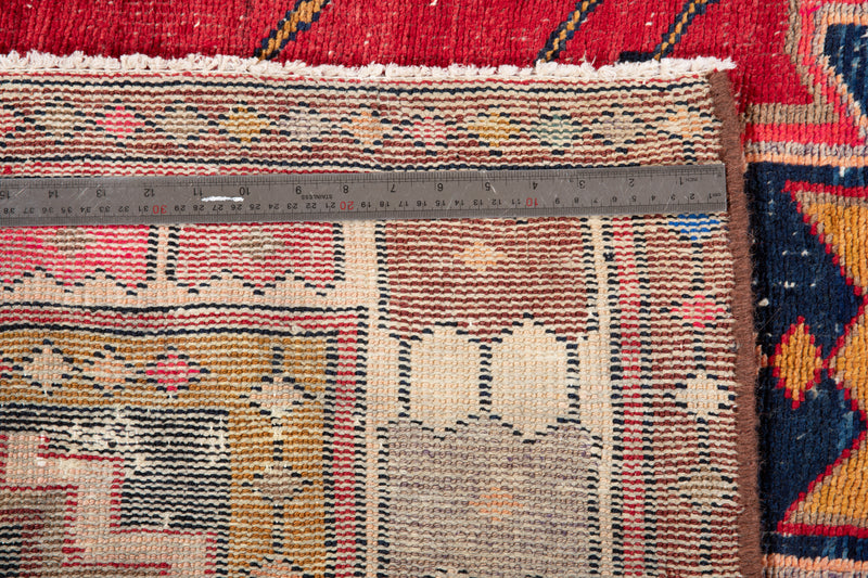 7' 3" x 4' 7" Excellent Hand-Knotted Antique Tribal Rug