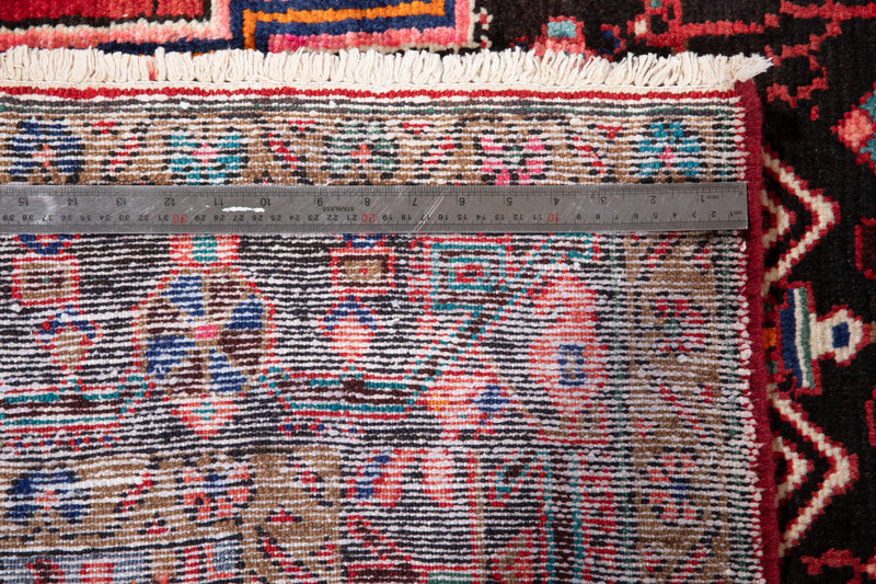 10' 11" x 5' Excellent Hand-Knotted Vintage Tribal Rug - Yasi & Fara 