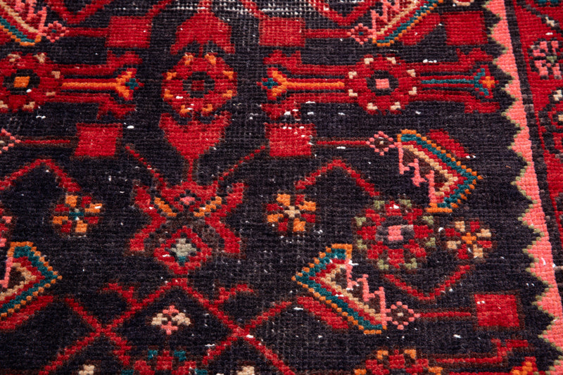 12' 5" x 4' 8" Excellent Hand-Knotted Antique Tribal Rug - Yasi & Fara 