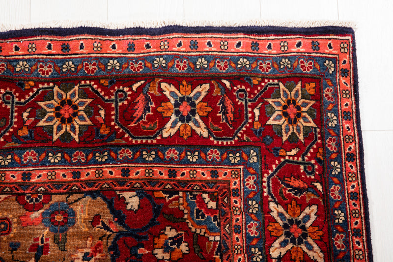 9' 7" x 5' Excellent Hand-Knotted Collectible Tribal Rug - Yasi & Fara 