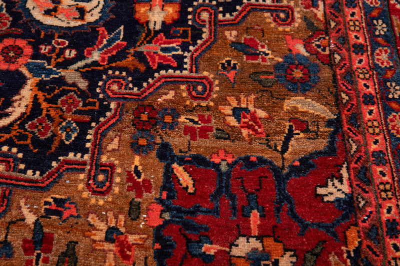 9' 7" x 5' Excellent Hand-Knotted Collectible Tribal Rug - Yasi & Fara 