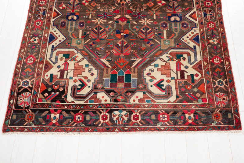 10' 9" x 5' 5" Excellent Hand-Knotted Antique Tribal Rug - Yasi & Fara 
