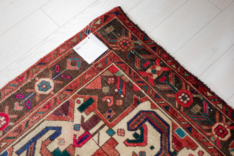10' 9" x 5' 5" Excellent Hand-Knotted Antique Tribal Rug - Yasi & Fara 