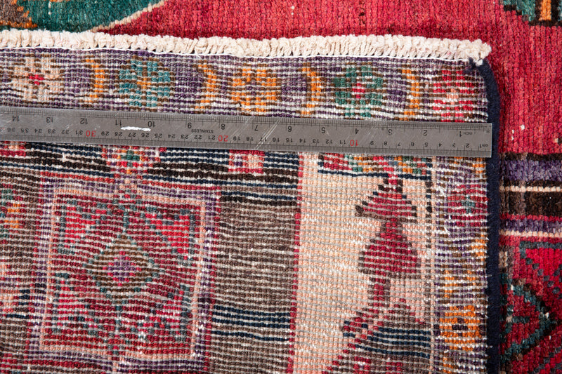 8' 9" x 3' 8" Excellent Hand-Knotted Antique Tribal Rug