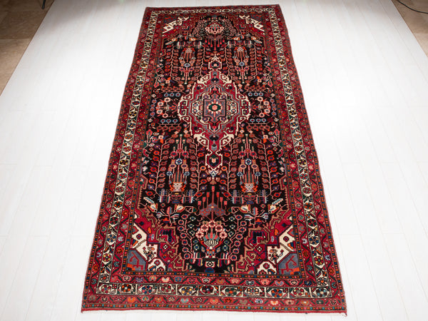 11' 3" x 5' 3" Excellent Hand-Knotted Collectible Tribal Rug - Yasi & Fara 