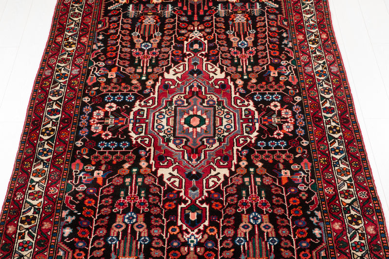 11' 3" x 5' 3" Excellent Hand-Knotted Collectible Tribal Rug - Yasi & Fara 