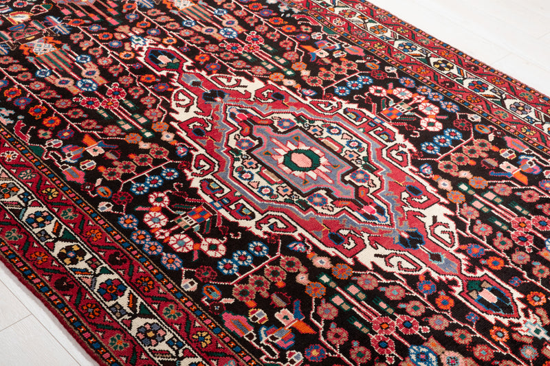 11' 3" x 5' 3" Excellent Hand-Knotted Collectible Tribal Rug - Yasi & Fara 