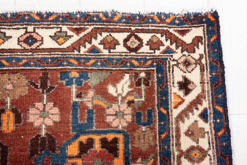 6' 6" x 4' 2" Excellent Hand-Knotted Collectible Antique Tribal Rug - Yasi & Fara 