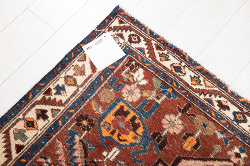 6' 6" x 4' 2" Excellent Hand-Knotted Collectible Antique Tribal Rug - Yasi & Fara 