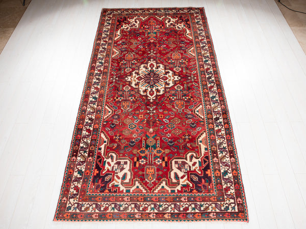 10' 9" x 5' 3" Excellent Hand-Knotted Collectible Vintage Tribal Rug - Yasi & Fara 