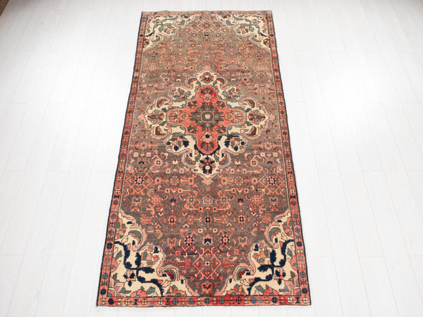 8' 8" x 3' 9" Excellent Hand-Knotted Antique Tribal Rug - Yasi & Fara 