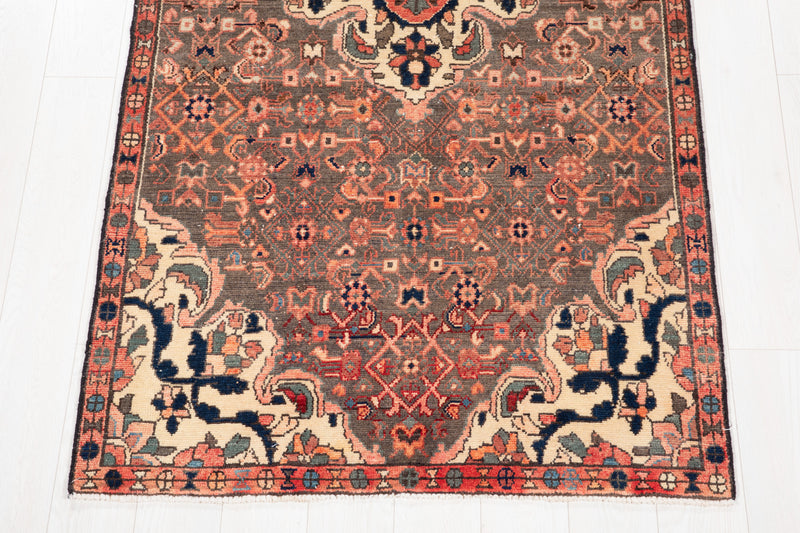 8' 8" x 3' 9" Excellent Hand-Knotted Antique Tribal Rug - Yasi & Fara 