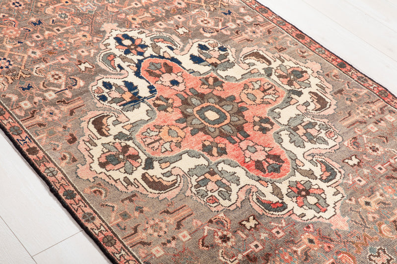 8' 8" x 3' 9" Excellent Hand-Knotted Antique Tribal Rug - Yasi & Fara 
