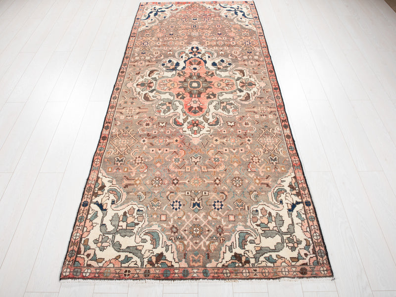 8' 8" x 3' 9" Excellent Hand-Knotted Antique Tribal Rug - Yasi & Fara 