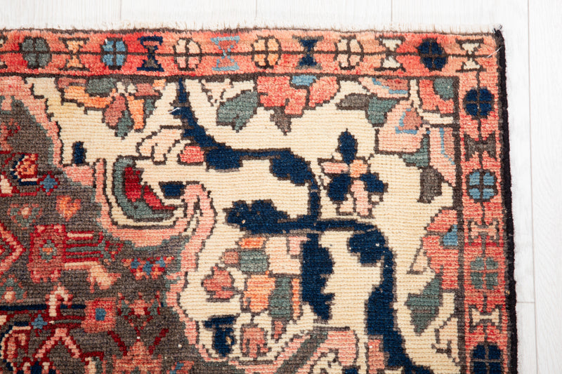 8' 8" x 3' 9" Excellent Hand-Knotted Antique Tribal Rug - Yasi & Fara 