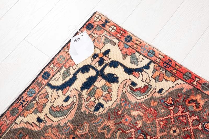 8' 8" x 3' 9" Excellent Hand-Knotted Antique Tribal Rug - Yasi & Fara 