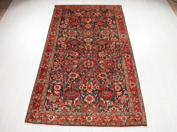 9' 9" x 5' 5" Excellent Hand-Knotted Collectible Vintage Tribal Rug - Yasi & Fara 