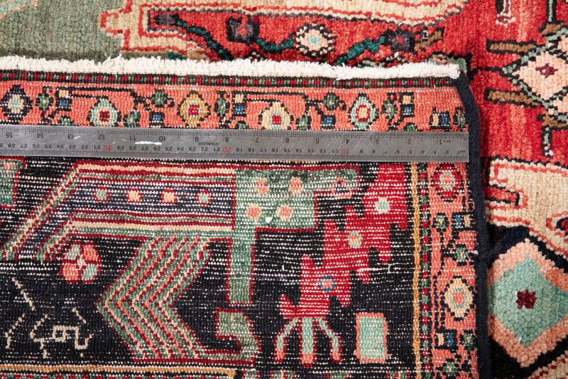 11' 1" x 5' Excellent Hand-Knotted Collectible Antique Tribal Rug - Yasi & Fara 