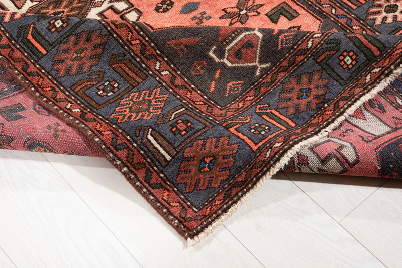 6' 7" x 4' 1" Excellent Hand-Knotted Vintage Tribal Rug - Yasi & Fara 