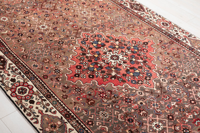 10' 1" x 5' Excellent Hand-Knotted Vintage Tribal Rug - Yasi & Fara 