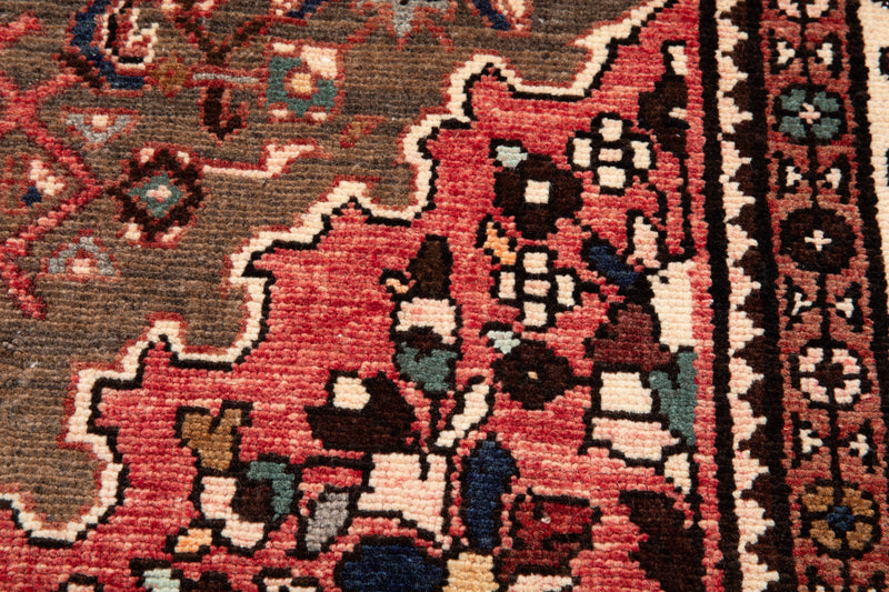 10' 1" x 5' Excellent Hand-Knotted Vintage Tribal Rug - Yasi & Fara 
