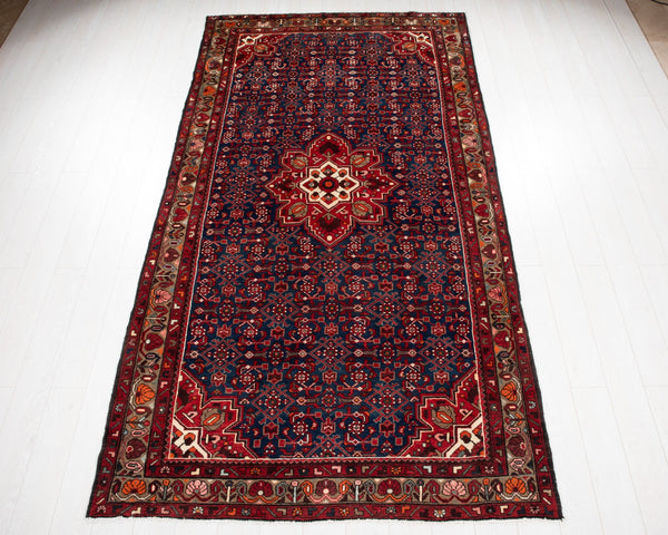 10' 4" x 5' 5" Excellent Hand-Knotted Collectible Vintage Tribal Rug - Yasi & Fara 