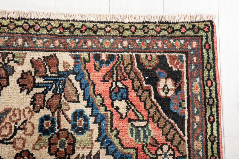 7' 6" x 5' Excellent Hand-Knotted Vintage Tribal Rug - Yasi & Fara 