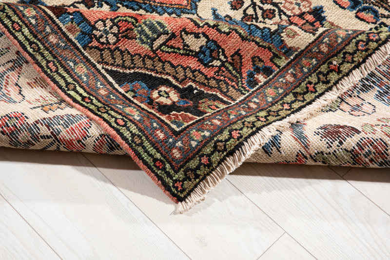 7' 6" x 5' Excellent Hand-Knotted Vintage Tribal Rug - Yasi & Fara 