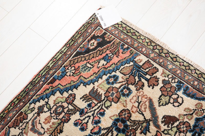 7' 6" x 5' Excellent Hand-Knotted Vintage Tribal Rug - Yasi & Fara 