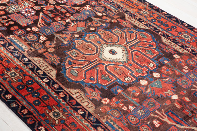 10' 3" x 5' 1" Excellent Hand-Knotted Vintage Tribal Rug - Yasi & Fara 