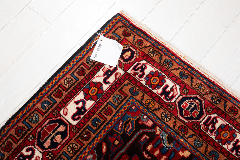 9' 10" x 5' 2" Excellent Hand-Knotted Vintage Tribal Rug - Yasi & Fara 