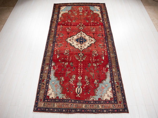 10' 8" x 5' 3" Excellent Hand-Knotted Antique Tribal Rug - Yasi & Fara 