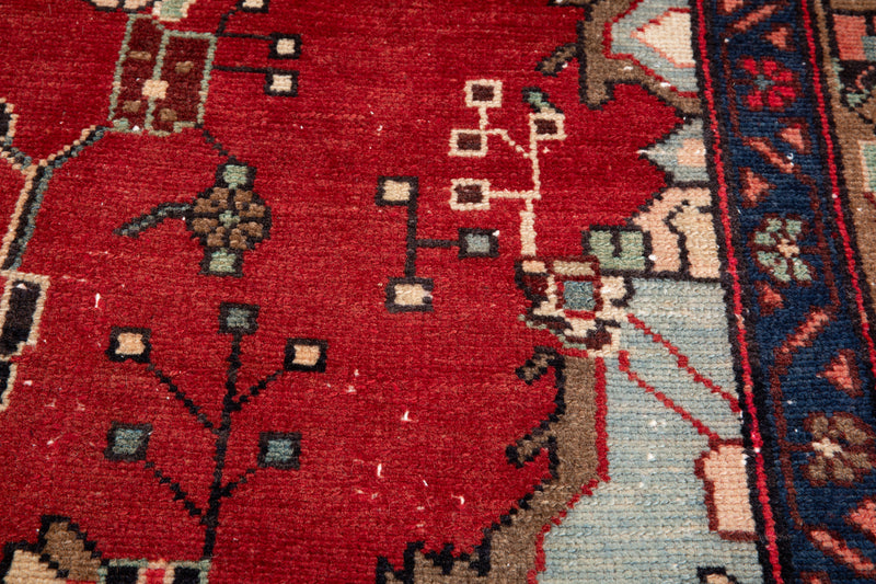 10' 8" x 5' 3" Excellent Hand-Knotted Antique Tribal Rug - Yasi & Fara 