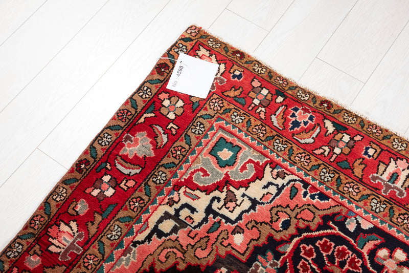 10' 8" x 5' 2" Excellent Hand-Knotted Vintage Tribal Rug - Yasi & Fara 