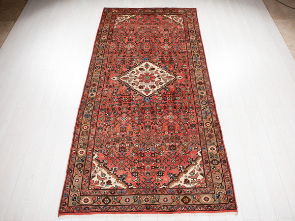 10' 8" x 5' 1" Excellent Hand-Knotted Vintage Tribal Rug - Yasi & Fara 
