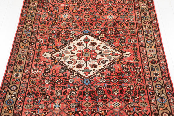 10' 8" x 5' 1" Excellent Hand-Knotted Vintage Tribal Rug - Yasi & Fara 