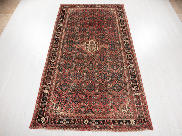 10' 6" x 5' 5" Excellent Hand-Knotted Vintage Tribal Rug - Yasi & Fara 