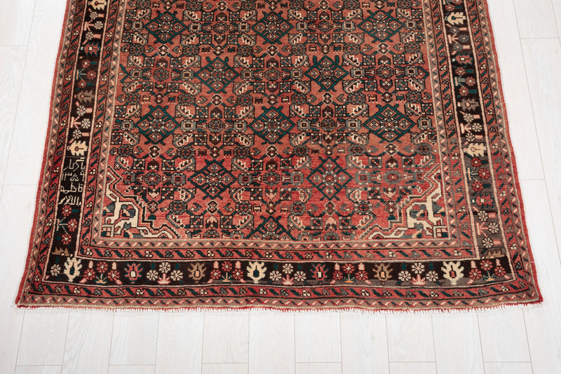 10' 6" x 5' 5" Excellent Hand-Knotted Vintage Tribal Rug - Yasi & Fara 