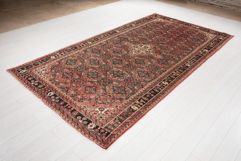 10' 6" x 5' 5" Excellent Hand-Knotted Vintage Tribal Rug - Yasi & Fara 