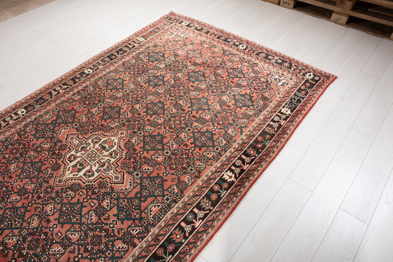 10' 6" x 5' 5" Excellent Hand-Knotted Vintage Tribal Rug - Yasi & Fara 