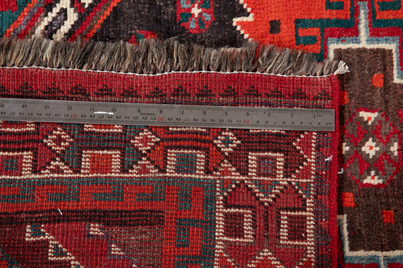 9' x 5' Excellent Hand-Knotted Vintage Tribal Rug - Yasi & Fara 